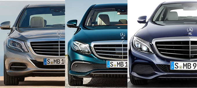 Cách phân biệt các dòng xe Mercedes C, E và S-Class | Thảo Luận | Otosaigon